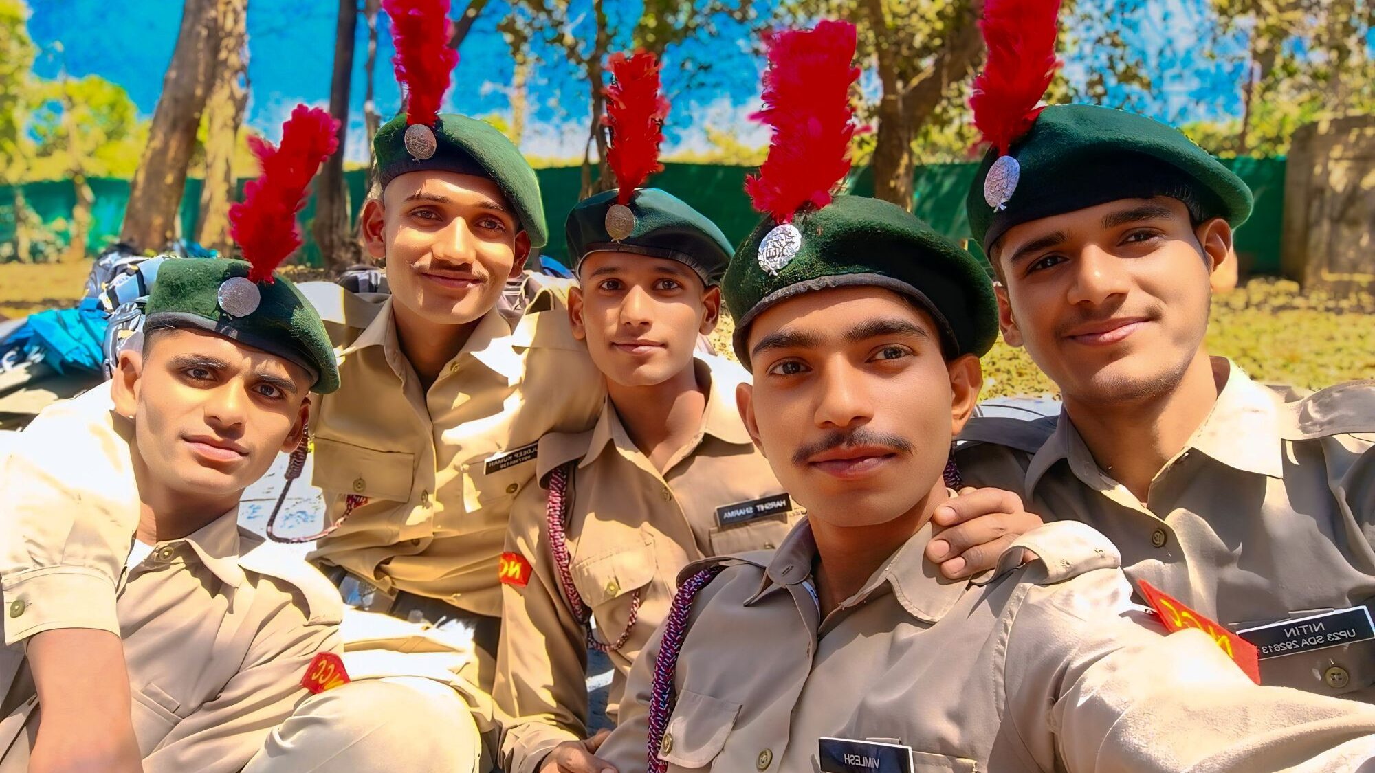NCC Sergeant Vimlesh kushwaha